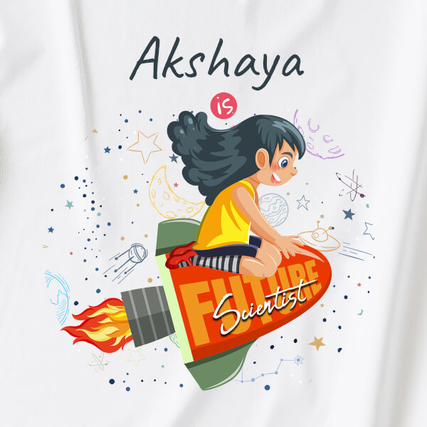 Custom The Future Scientist Future Heros Rompers Design