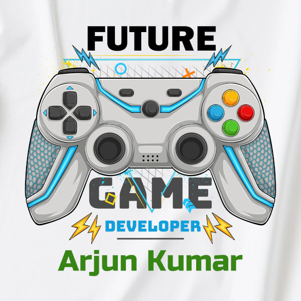 Custom The Future Game Developer Future Heros Rompers Design