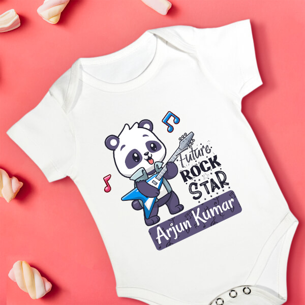 Custom The Future Rockstar Future Heros Rompers Design