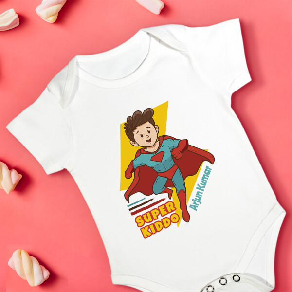 Custom The Super Kiddo General Rompers Design
