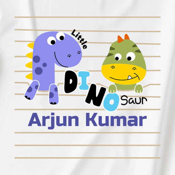 Custom The Little Dinosaur General Rompers Design