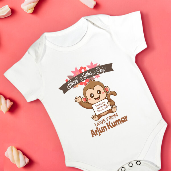 Custom Happy Mothers Day Special Days Rompers Design