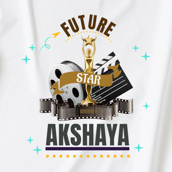 Custom The Future Action Star Future Heros Tshirt Design