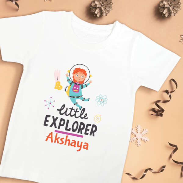 Custom The Little Explorer General Tshirt Design