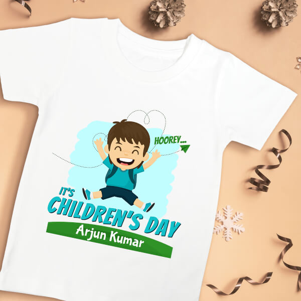 Custom Its Childrens Day Special Days Tshirt Design