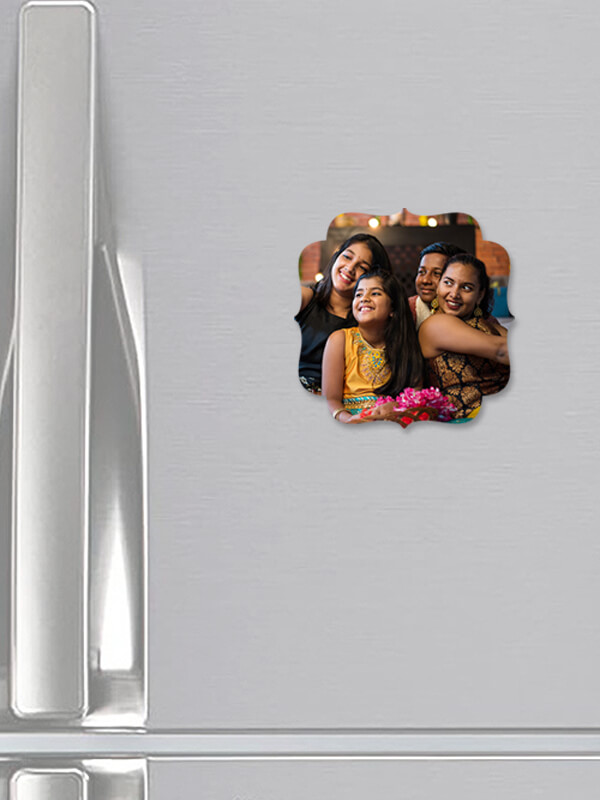 Custom Designed Square Shape  AcrylicFridge Magnet