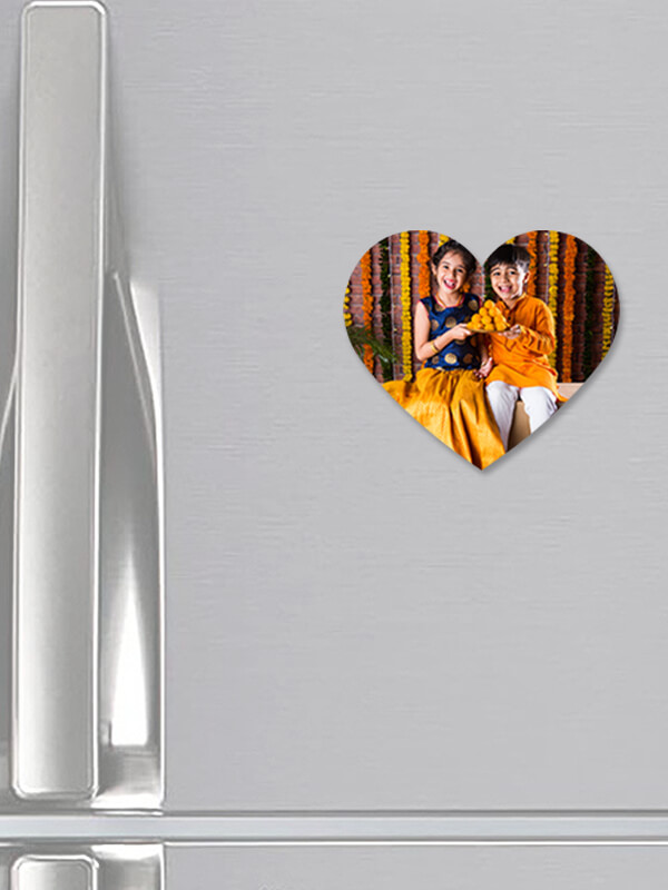 Custom Acrylic Fridge Magnet In Love Shape