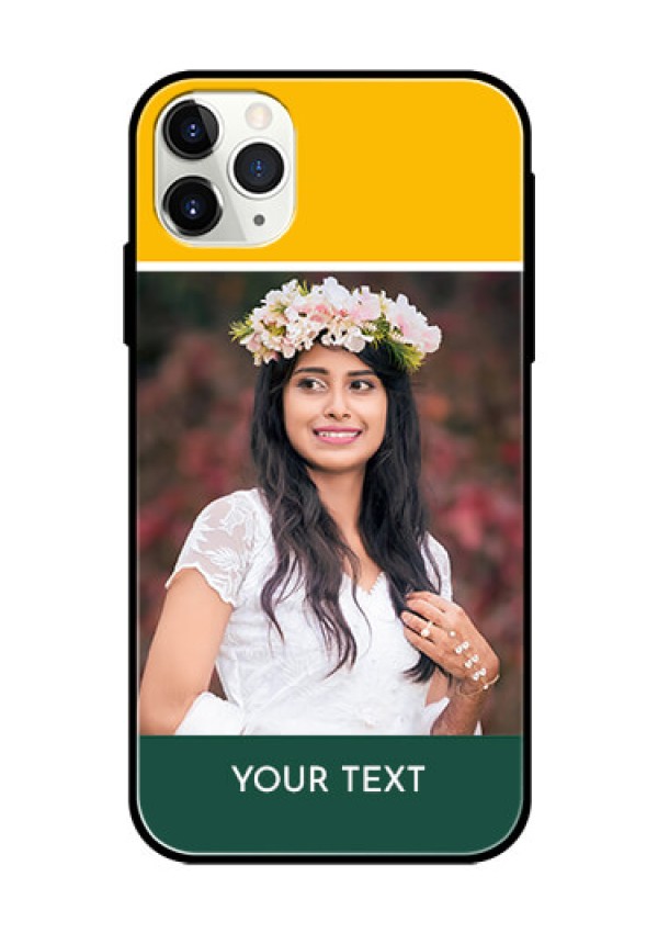 Apple iPhone 11 Pro Max Photo Printing on Glass Case  - Love You Design