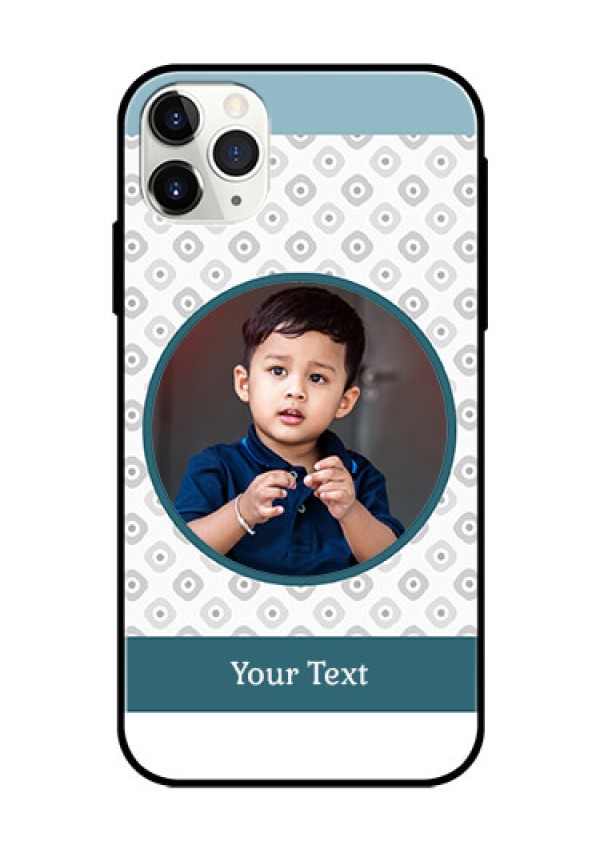 Apple iPhone 11 Pro Max Personalized Glass Phone Case  - Premium Cover Design
