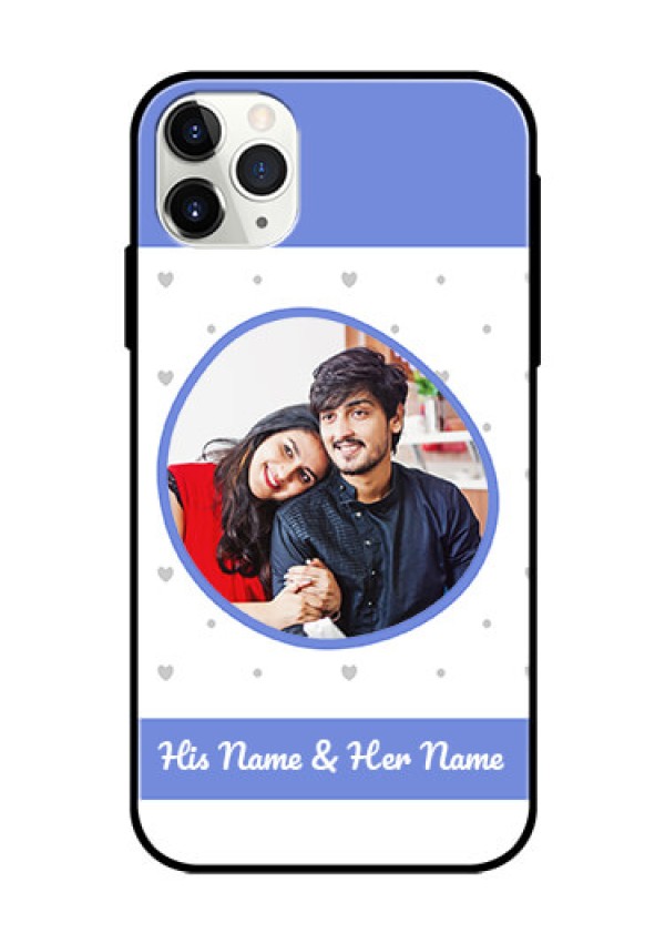 Apple iPhone 11 Pro Max Photo Printing on Glass Case  - Premium Case Design