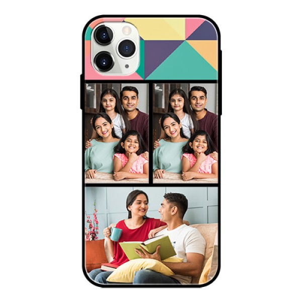 Apple iPhone 11 Pro Max Custom Glass Phone Case - Bulk Pic Upload Design Apple iPhone 11 Pro Max Custom Glass Phone Case - Bulk Pic Upload Design