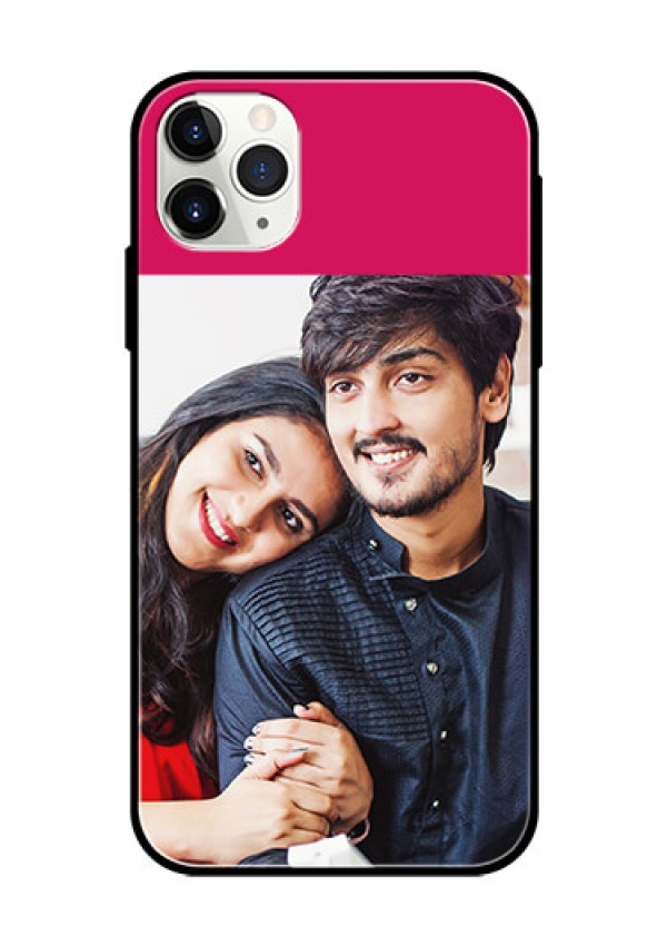 Apple iPhone 11 Pro Max Custom Glass Mobile Case  - Anniversary Cover Design