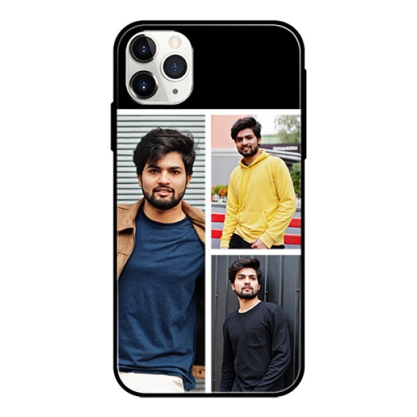 Apple iPhone 11 Pro Max Photo Printing on Glass Case - Upload Multiple Picture Design Apple iPhone 11 Pro Max Photo Printing on Glass Case - Upload Multiple Picture Design