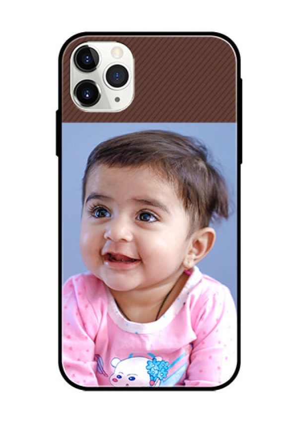 Apple iPhone 11 Pro Max Custom Glass Mobile Case  - Elegant Case Design