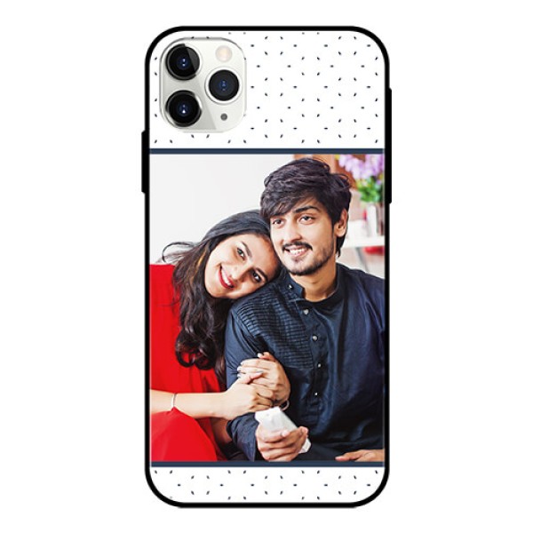 Apple iPhone 11 Pro Max Personalized Glass Phone Case - Premium Dot Design Apple iPhone 11 Pro Max Personalized Glass Phone Case - Premium Dot Design