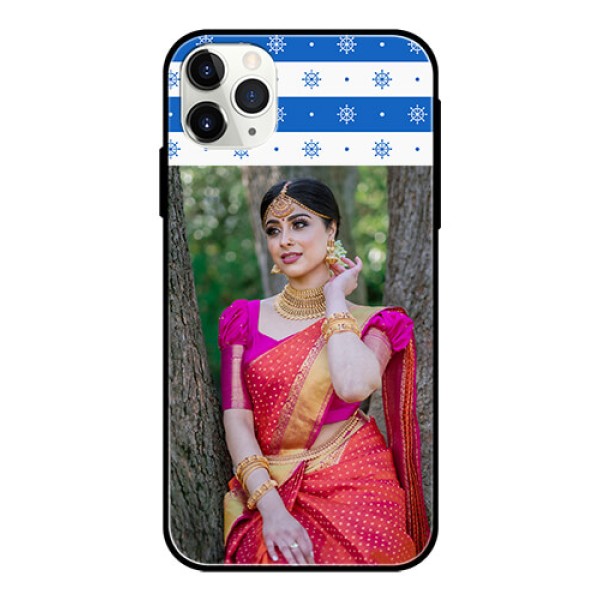 Apple iPhone 11 Pro Max Photo Printing on Glass Case - Snow Pattern Design Apple iPhone 11 Pro Max Photo Printing on Glass Case - Snow Pattern Design