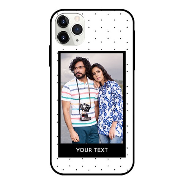 Apple iPhone 11 Pro Max Photo Printing on Glass Case  - Premium Design
