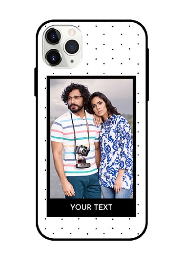Apple iPhone 11 Pro Max Photo Printing on Glass Case  - Premium Design