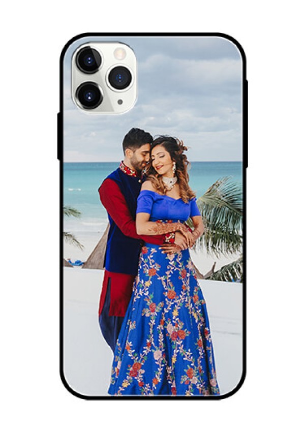 Apple iPhone 11 Pro Max Photo Printing on Glass Case  - Upload Full Picture Design
