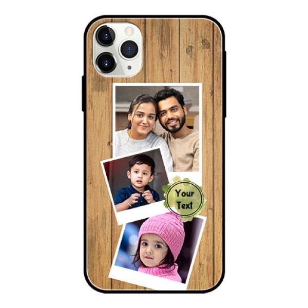 Apple iPhone 11 Pro Max Custom Glass Phone Case - Wooden Texture Design Apple iPhone 11 Pro Max Custom Glass Phone Case - Wooden Texture Design