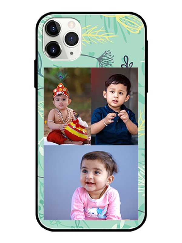 Custom Apple iPhone 11 Pro Max Photo Printing on Glass Case  - Forever Family Design 