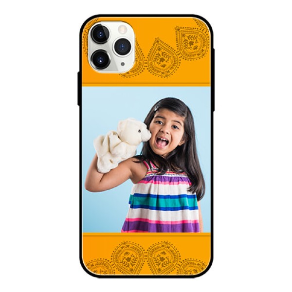 Apple iPhone 11 Pro Max Personalized Glass Phone Case - Photo Wedding Design Apple iPhone 11 Pro Max Personalized Glass Phone Case - Photo Wedding Design