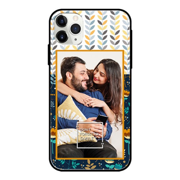 Apple iPhone 11 Pro Max Custom Glass Mobile Case - Pattern Design Apple iPhone 11 Pro Max Custom Glass Mobile Case - Pattern Design