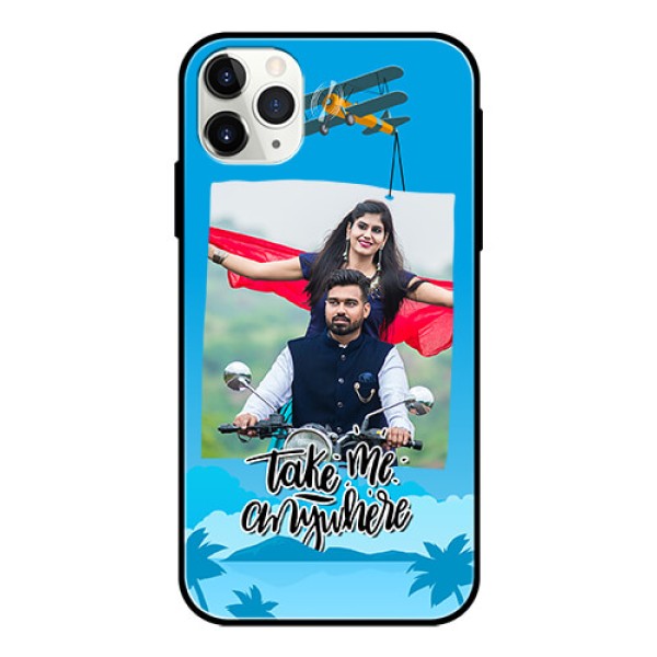 Apple iPhone 11 Pro Max Custom Glass Mobile Case  - Traveller Design 