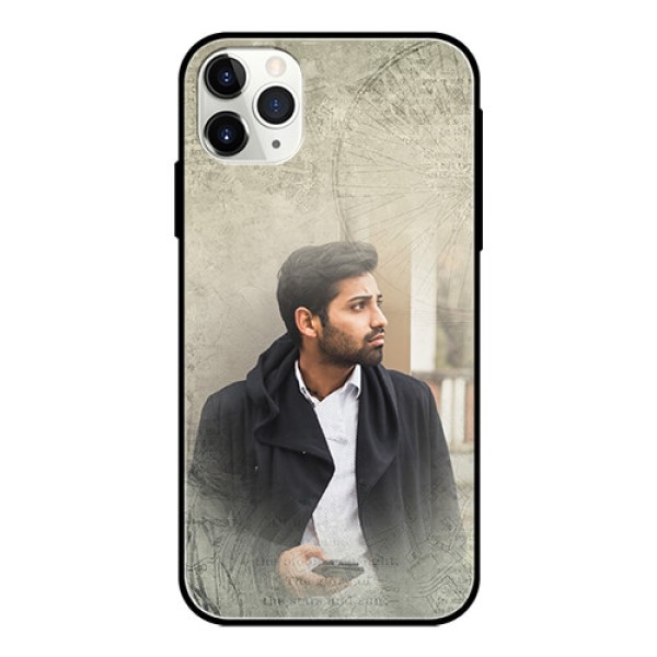 Apple iPhone 11 Pro Max Custom Glass Phone Case - with vintage design Apple iPhone 11 Pro Max Custom Glass Phone Case - with vintage design