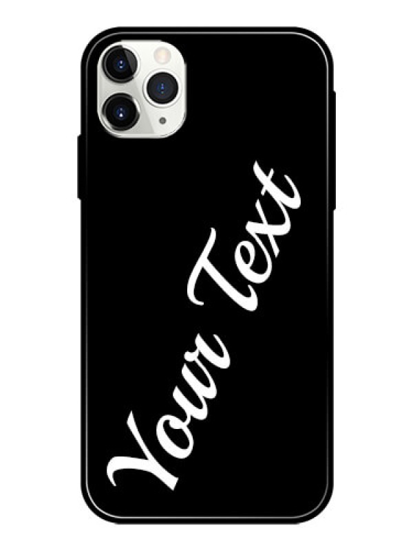Custom Iphone 11 Pro Max Custom Glass Mobile Cover with Your Name