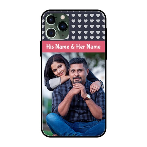 Apple iPhone 11 Pro Custom Glass Mobile Case  - Love Symbols Design