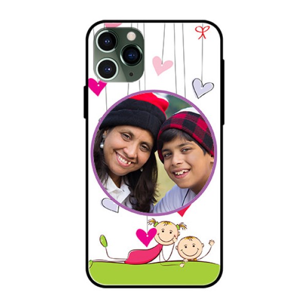 Apple iPhone 11 Pro Photo Printing on Glass Case - Cute Kids Phone Case Design Apple iPhone 11 Pro Photo Printing on Glass Case - Cute Kids Phone Case Design