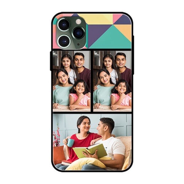 Apple iPhone 11 Pro Custom Glass Phone Case - Bulk Pic Upload Design Apple iPhone 11 Pro Custom Glass Phone Case - Bulk Pic Upload Design