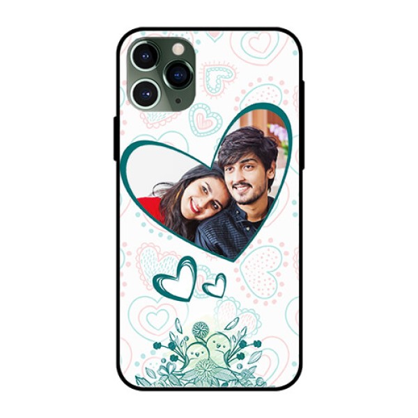 Apple iPhone 11 Pro Photo Printing on Glass Case - Premium Couple Design Apple iPhone 11 Pro Photo Printing on Glass Case - Premium Couple Design