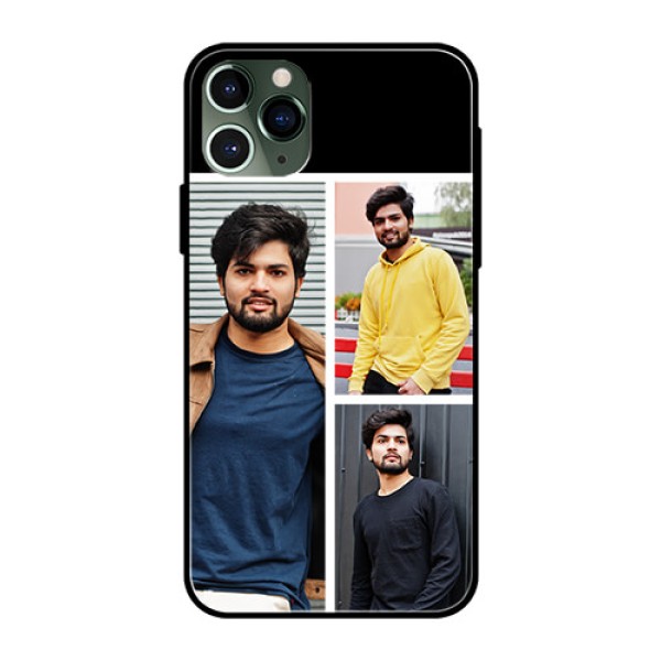 Apple iPhone 11 Pro Photo Printing on Glass Case - Upload Multiple Picture Design Apple iPhone 11 Pro Photo Printing on Glass Case - Upload Multiple Picture Design