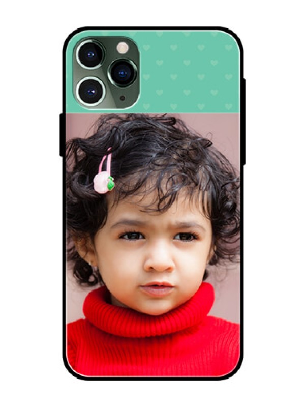 Custom Apple iPhone 11 Pro Custom Glass Phone Case  - Lovers Picture Design