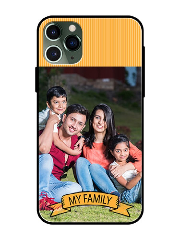 Custom Apple iPhone 11 Pro Custom Glass Phone Case  - My Family Design