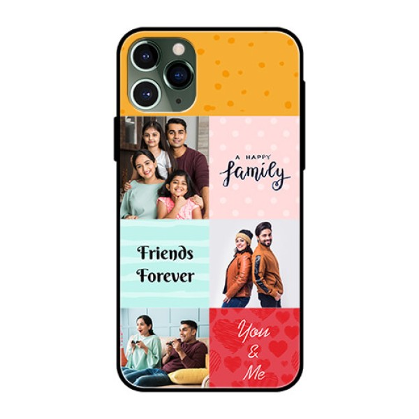 Apple iPhone 11 Pro Personalized Glass Phone Case - Images with Quotes Design Apple iPhone 11 Pro Personalized Glass Phone Case - Images with Quotes Design