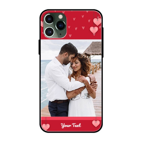 Apple iPhone 11 Pro Custom Glass Phone Case  - Valentines Day Design