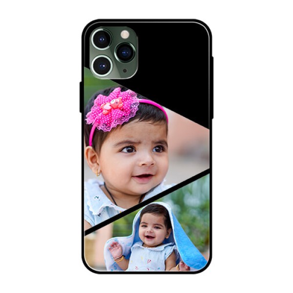 Apple iPhone 11 Pro Custom Glass Phone Case - Semi Cut Design Apple iPhone 11 Pro Custom Glass Phone Case - Semi Cut Design