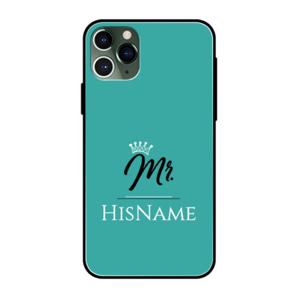 Iphone 11 Pro Custom Glass Phone Case Mr with Name