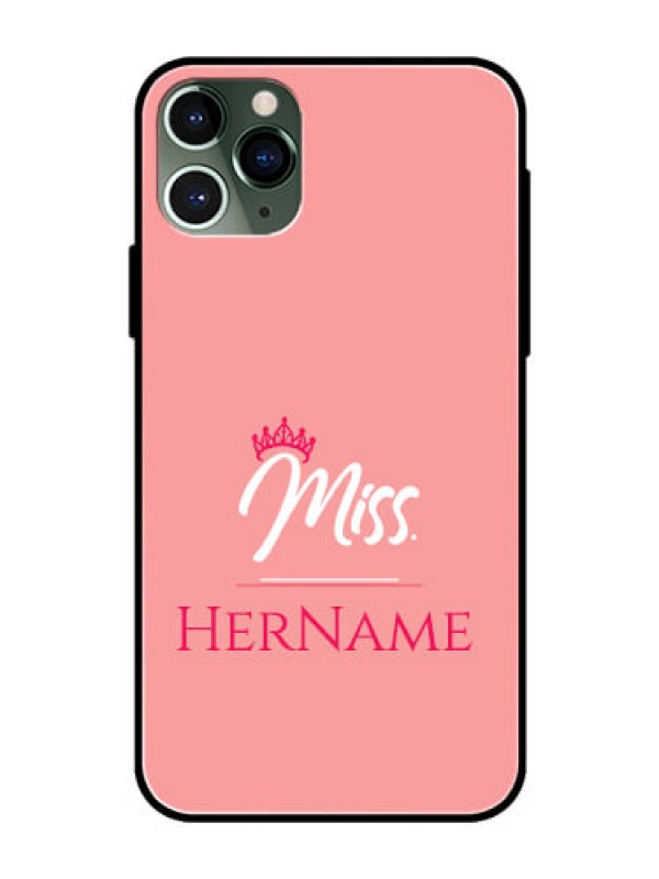 Custom Iphone 11 Pro Custom Glass Phone Case Mrs with Name