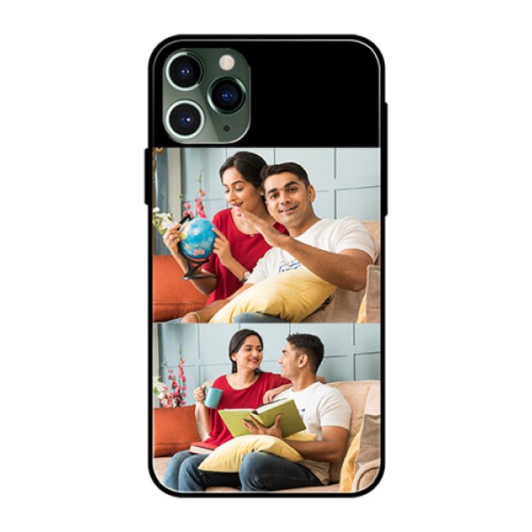 Iphone 11 Pro 2 Images on Glass Phone Cover