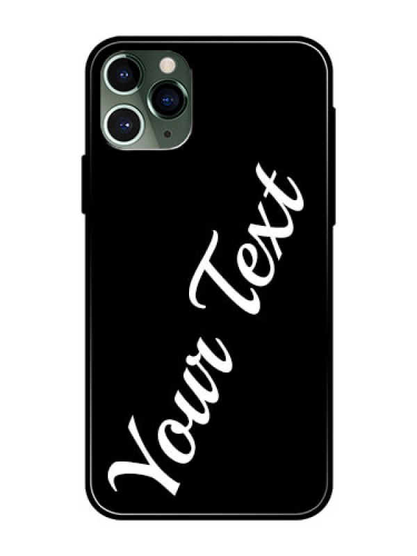 Custom Iphone 11 Pro Custom Glass Mobile Cover with Your Name