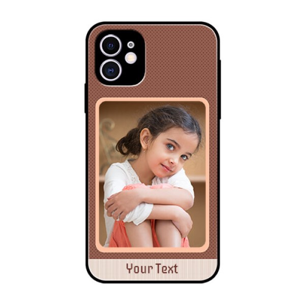 Apple iPhone 11 Custom Glass Phone Case - Simple Pic Upload Design Apple iPhone 11 Custom Glass Phone Case - Simple Pic Upload Design