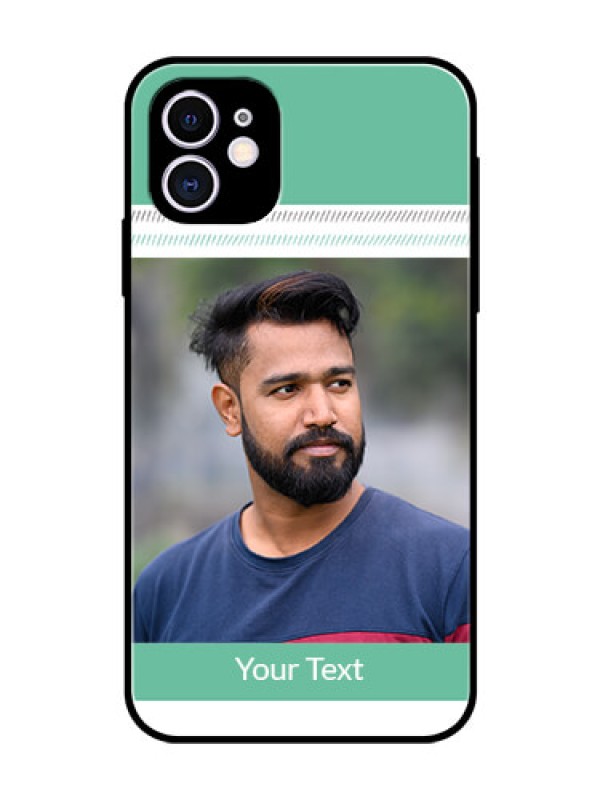 Custom Apple iPhone 11 Custom Glass Phone Case  - Premium Cases for Girls