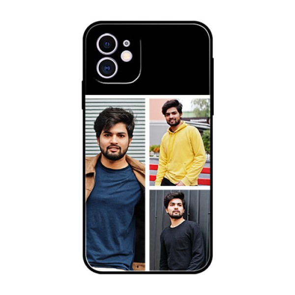 Apple iPhone 11 Photo Printing on Glass Case - Upload Multiple Picture Design Apple iPhone 11 Photo Printing on Glass Case - Upload Multiple Picture Design