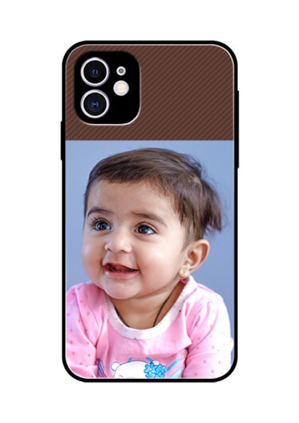Apple iPhone 11 Custom Glass Mobile Case  - Elegant Case Design