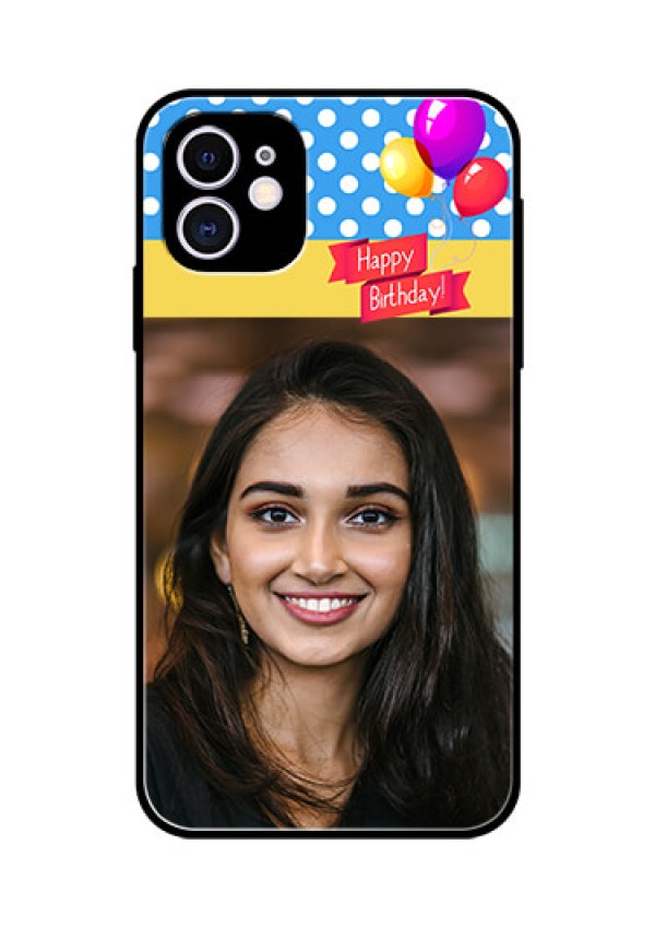 Apple iPhone 11 Custom Glass Mobile Case  - Happy Birthday Design