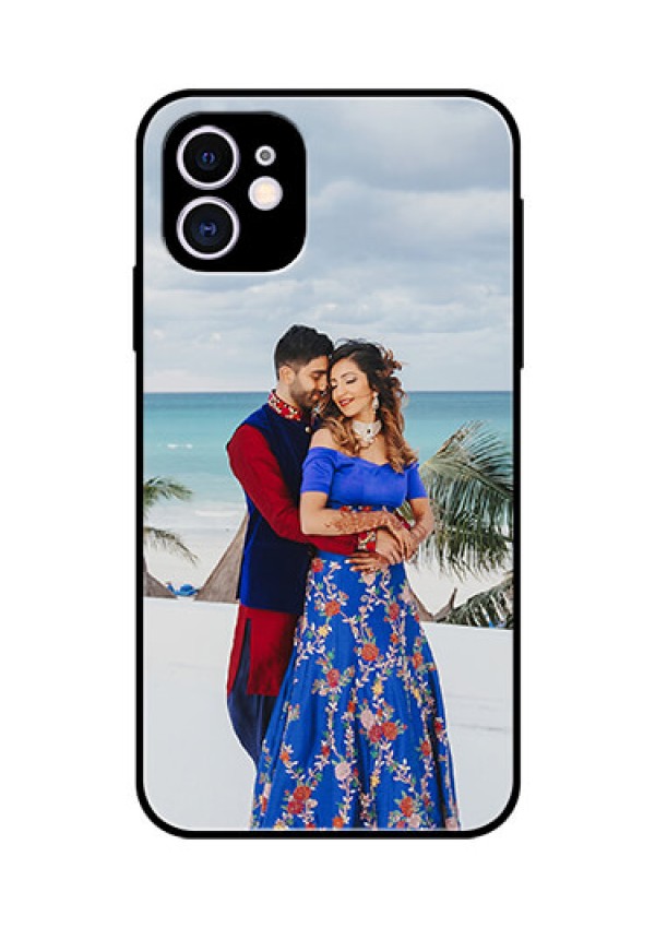 Apple iPhone 11 Photo Printing on Glass Case  - Upload Full Picture Design